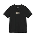 Northern Blvd Black Graphic Tee — 'NB' Chest Logo & Large Back Northern BLVD Typography
