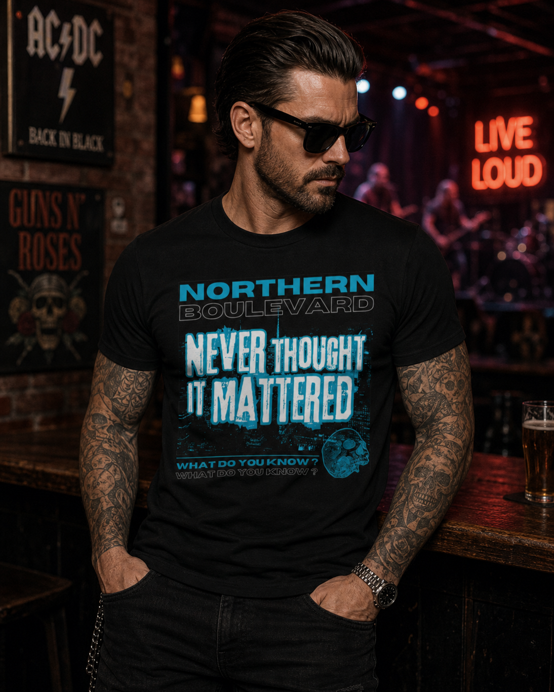 Northern Boulevard 'Never Thought It Mattered' Graphic Tee